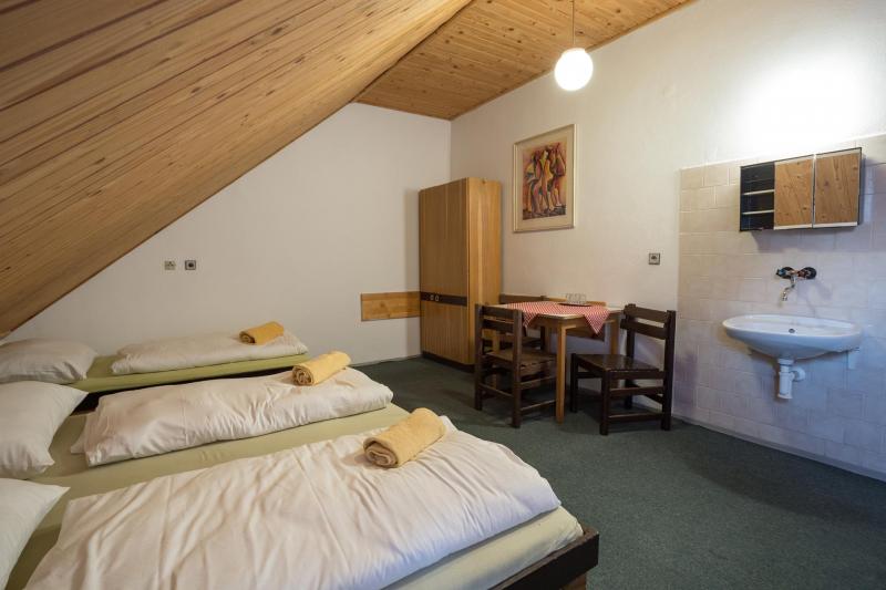 Izba Izba pre štyroch (bez kúpeľne) v Hotelconsults.r.o. – Štvorlôžková izba so spoločnou kúpeľnou